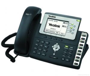 Telefon VoIP Yealink SIP-T28P ce suporta 6 conturi SIP