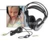 Casca manhattan deluxe stereo headset with in-line