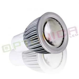 Lampa LED - MR16 - 4W COB 220V - lumina alba calda