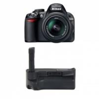 Nikon D3100 kit 18-55mm VR AF-s DX + Grip pt Nikon MKD3100