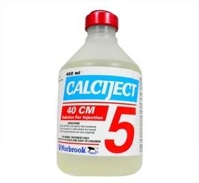 Calciject flacon de 400 ml Calciu Incetabil pt Bovine