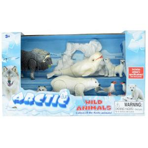 SET MARE FIGURINE ANIMALE SALBATICE ARCTICE