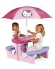Masuta smoby hello kitty picnic + parasolar