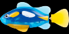 Tropical - pestisor albastru - robofish