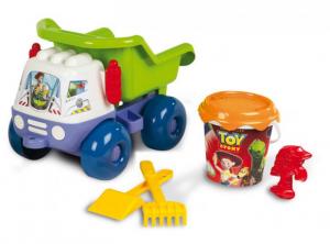 Camion cu galeata nisip si accesorii Smoby Toy Story