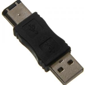 Firewire IEEE 1394 6 Pin Adapter Converter M to USB A Male AL693