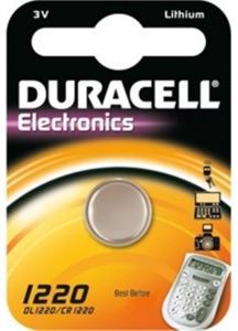 1x Duracell CR1220 lithium battery BL095