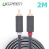 2M 2 RCA male to 2 RCA male cable UG010
