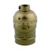 Edison Line Vintage Dulie din cupru E26/E27 AL109