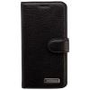 Commander book case elite for samsung galaxy a5 - leather black