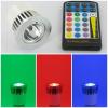 RGB 5W LED Spot MR16 + Remote Control Plastic Heatsink 06128