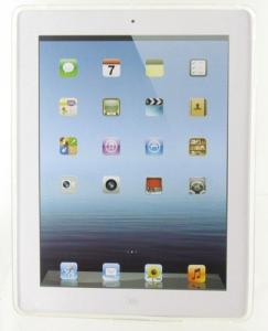 IPad 2/3 TPU Sleeve Transparant White 00898