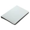 10" tablet pc faux leather case bookstyle white