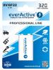 1x 9v 6f22 320mah rechargeables everactive