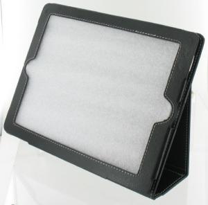 Husa, mapa protectie iPad 2 si 3 v1 din piele, culoare neagra 00899