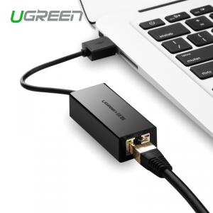 USB3.0 10/100/1000Mbps Ethernet Network Adapter Black UG039