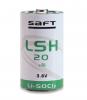 Saft lsh 20 format-d baterie cu litiu