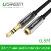 0.5m premium 3.5mm audio jack cablu extensie ugreen