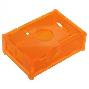Acryl Case for Raspberry Pi Transparant Orange ON651