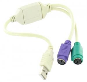 Adaptor USB la 2 x PS / 2 YPU002
