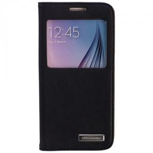 Bookstyle Case pentru Samsung Galaxy S6 Leather Black ON1492