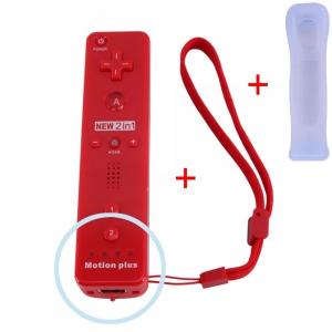 Controler cu MotionPlus pentru consola Wii Rosu YGN210-3