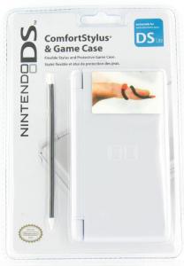 Nintendo DS Lite Comfort Stylus Pen + Game Case White YGN461