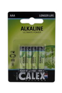 4x Calex Alkaline slim LR03/AAA 1,5V CA001
