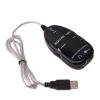 USB Guitar Link Cable Adapter Black AL301