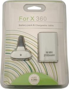 Set cablu + baterie 3600mAh pentru Xbox 360 YGX520