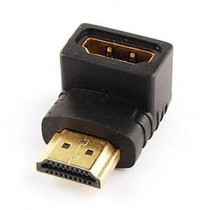 HDMI Male to HDMI Female Connector with 90 grade YPC246