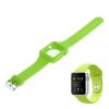 Silicon bracelet compatible with Apple Watch 38mm Green ON1569