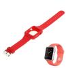 Silicon bracelet compatible with Apple Watch 38mm Red ON1570