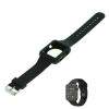 Silicon bracelet compatible with Apple Watch 38mm Black ON1571