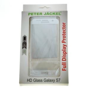 PETER JACKEL FULL DISPLAY HD SUPERB PLUS Tempered Glass for Samsung Galaxy S7 white ON3363