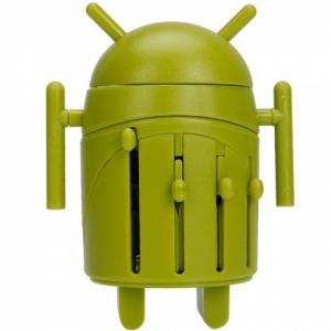 Android Style Multi-Function Power Plug Adaptor Green