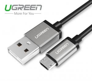 Ugreen&reg; 1M Cablu de date USB 2.0 la Micro USB negru AL506