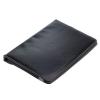 10" tablet pc faux leather case bookstyle velcro black on3158