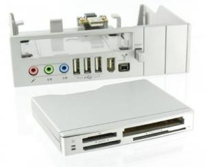 64 in 1 - 5.25'' Panel Silver Cardreader USB Firewire Audio YPP010