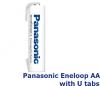 Panasonic eneloop aa hr6 r6 cu urechi de lipire in u nk010