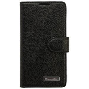 COMMANDER BOOK CASE ELITE for Sony Xperia Z3 Compact - Leather Black ON3542