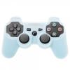 Husa silicon pentru controller ps2 si ps3 albastru