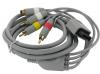 Cablu compozit s-video av + rca nintendo wii 1.8m