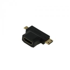 HDMI T-Adaptor HDMI la Mini-HDMI si Micro-HDMI ON373