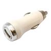 Car charging adapter usb, 2a white tiny on1730