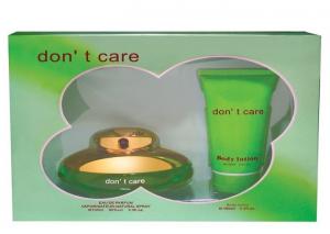 Don't Care Gift Set, parfum + Body Lotion, 2x 100ml, 3.3fl.oz EDP CS056