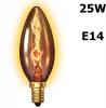 Edison line vintage 25w e14 bec decorativ 110 lum