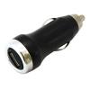 Car Charging Adapter USB, 2A Black TINY ON1732