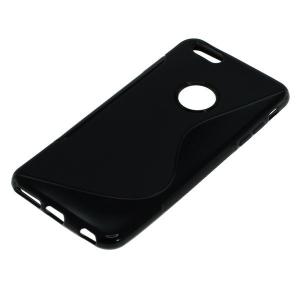 TPU Case pentru iPhone 6 Plus S-Curve negru ON1048