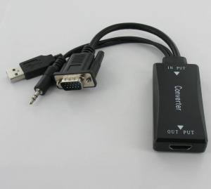 Cablu Convertor VGA + Audio la HDMI YPC282